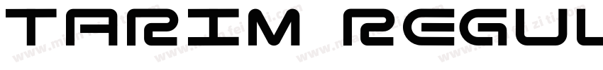 Tarim Regular字体转换